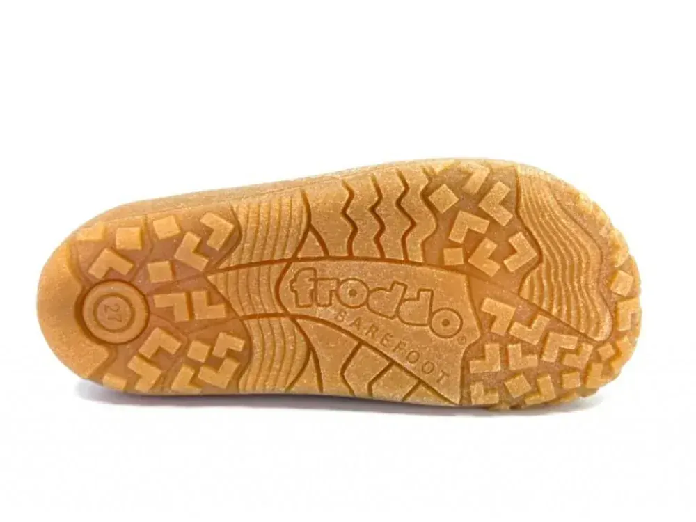 Růžová kožená barefoot obuv Froddo 