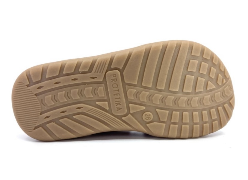 Kožené barefootové sandálky PROTETIKA Pady Terakota