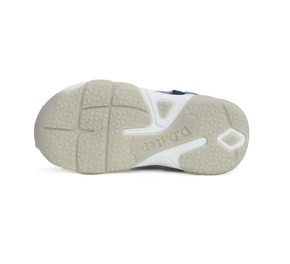 Šedé kožené sandálky D.D.step G064-41451B