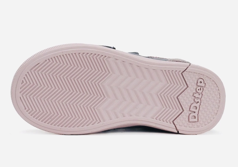 Blikací kožené boty D.D.step S068-42893 s jednorožcem