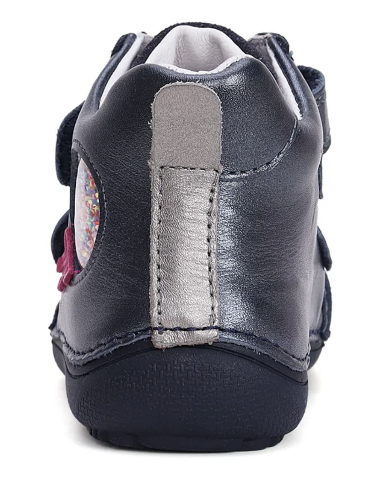 Dívčí kotníkové kožené boty D.D.step A063-42804 barefoot