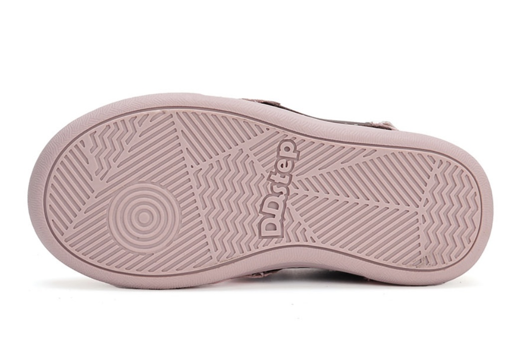 Dívčí růžové kožené boty D.D.step S078-42905B