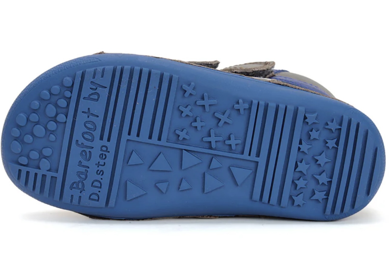 Chlapecká barefoot zimní obuv D.D.step W063-42254