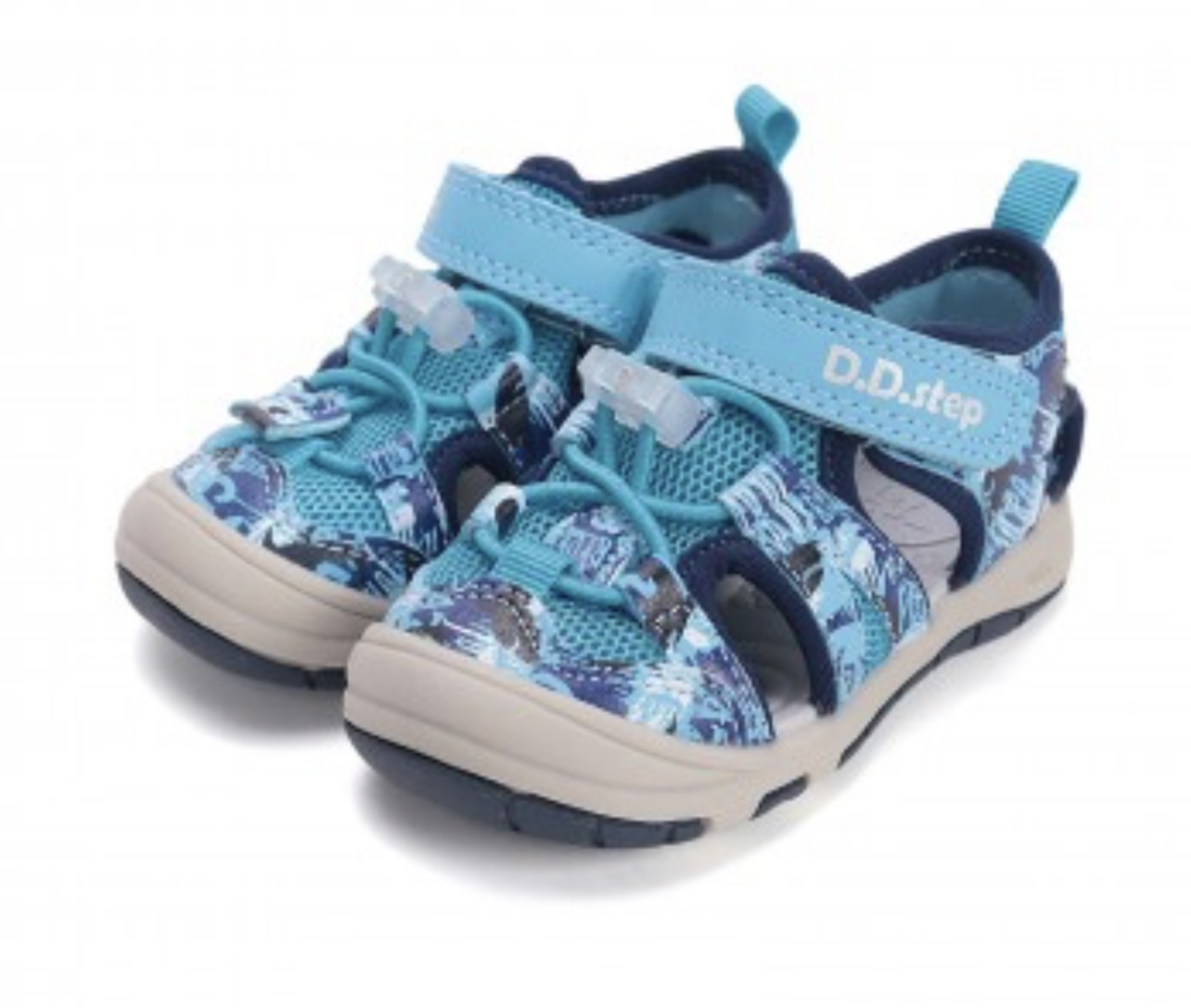Modré sportovní sandály D.D.step G065-61146
