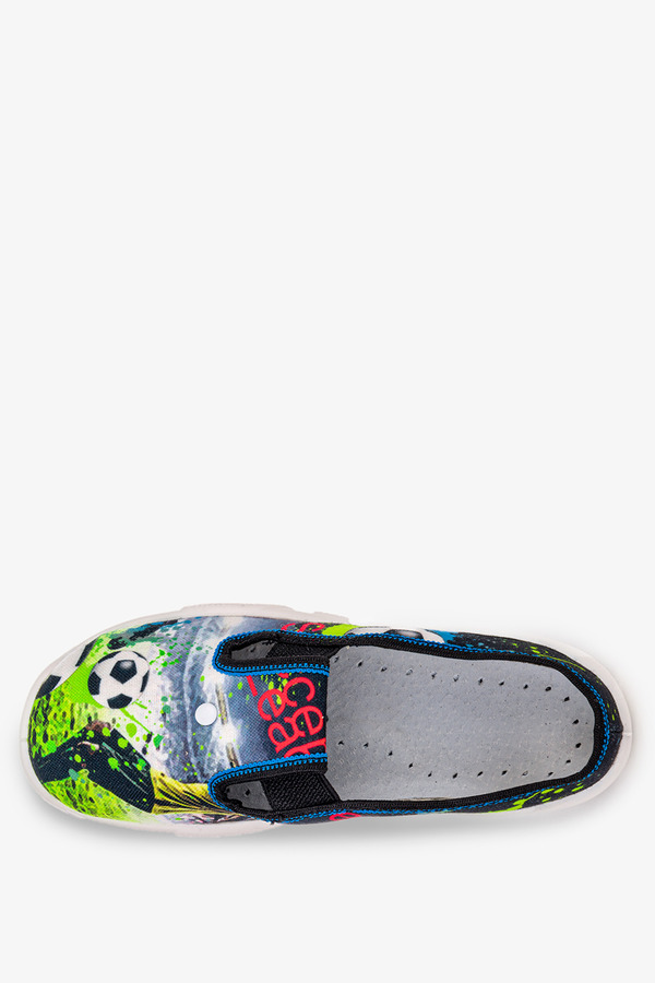 Přezůvky - bačkory ZETPOL s motivem fotbalu