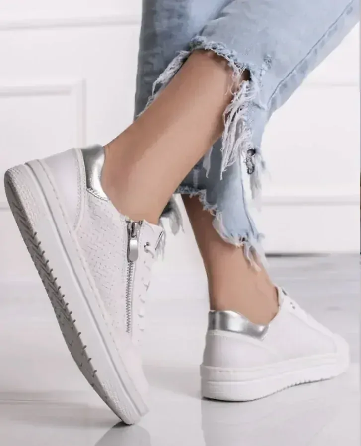 Bílé lehké tenisky - sneakers MARCO TOZZI 23718