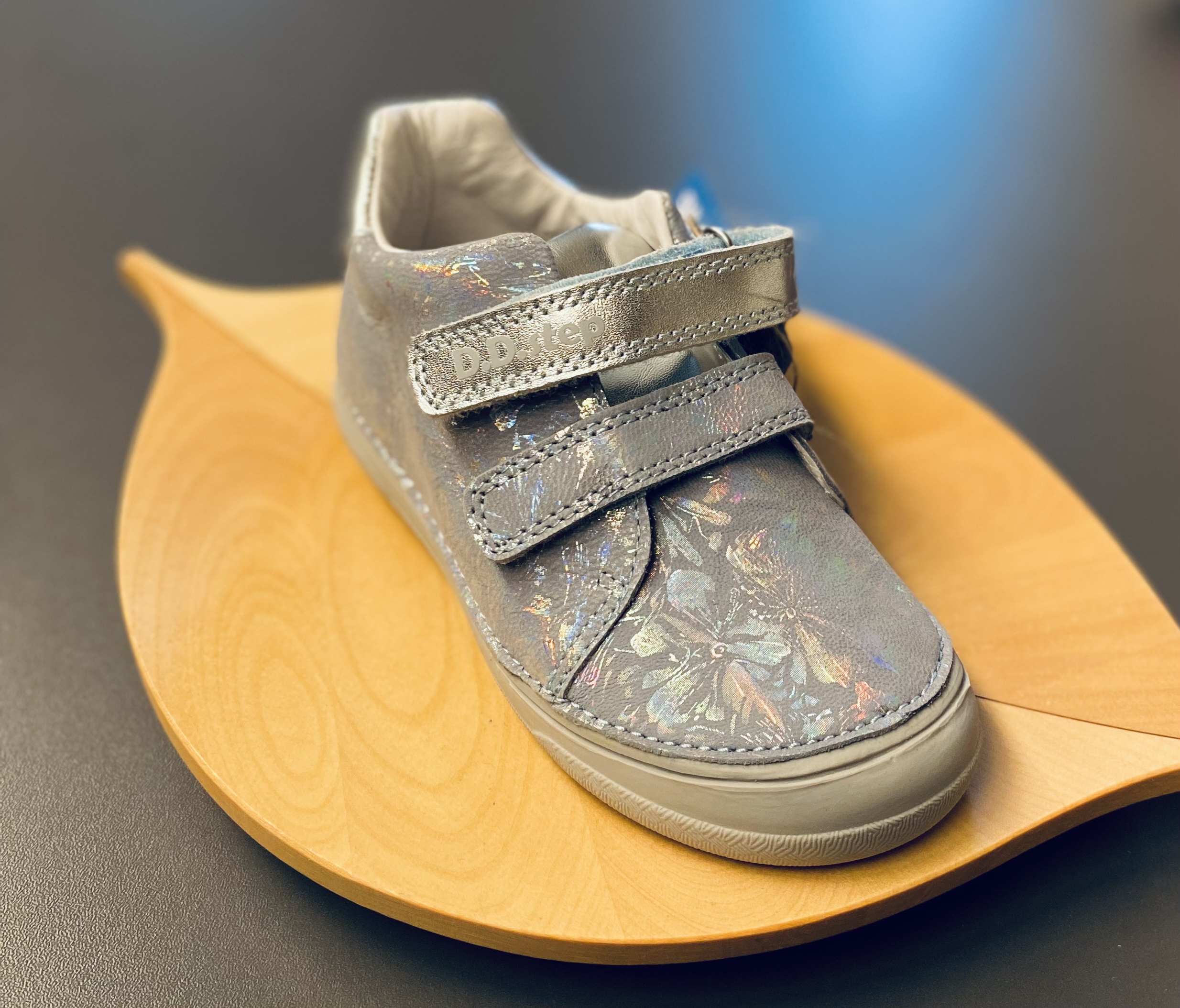 Dívčí kožené boty D.D.step S078-337B