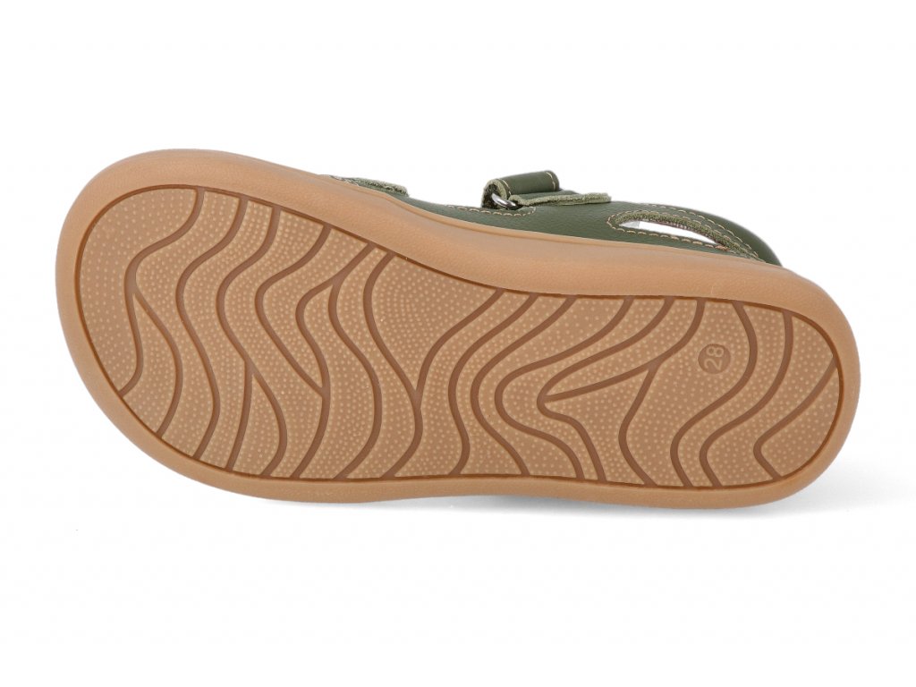Barefootové kožené sandálky PROTETIKA TERY GREEN