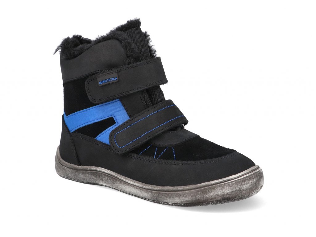 Černé zimní barefoot boty s membránou PROTETIKA RODRIGO BLACK
