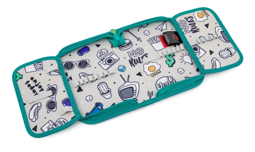 SET Školní batoh s penálem TOPGAL ENDY 23039 s dinosaury
