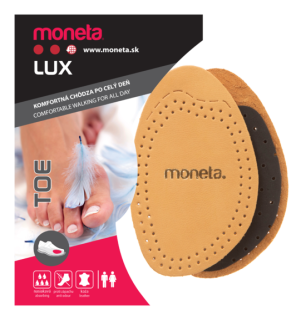 Kožené půlstélky Toe MONETA