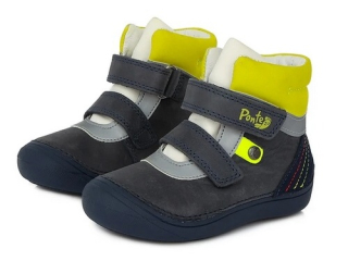 Kotníková kožená obuv Ponte 168A