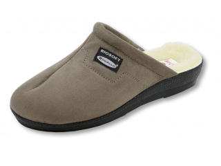 Pánské bačkory s kožíškem - pantofle - nazouváky ROGALLO 4020