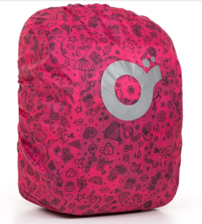 Růžová pláštěnka na školní batoh TOPGAL