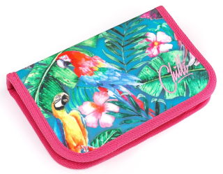 Školní penál - pouzdro TOPGAL PENN 18001 papoušci