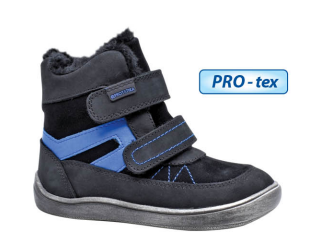 Černé zimní barefoot boty s membránou PROTETIKA RODRIGO BLACK