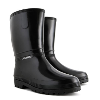 Černé holínky Demar Rainny