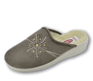 Bačkory - pantofle s kožíškem Rogallo 3360 