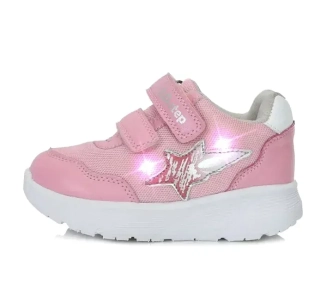 Dívčí lehké blikací tenisky D.D.step F083-41304D