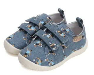 Modré barefoot plátěnky D.D.step CSB-41907B 