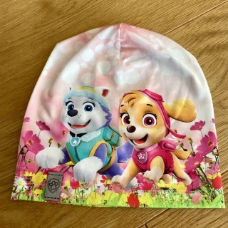 Dívčí bavlněná čepice TLAPKOVÁ PATROLA