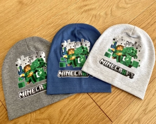 Bavlněná čepice Minecraft