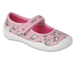 Dívčí baleríny - přezůvky BEFADO 114X534