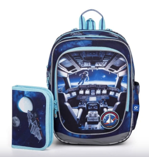 SET Školní batoh s penálem TOPGAL Endy 24051 Apollo