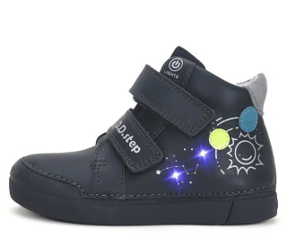  Chlapecká kotníková blikací obuv D.D.step A068-42418 
