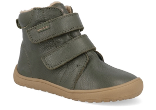 Zelené zimní barefoot boty PROTETIKA  DENY GREEN